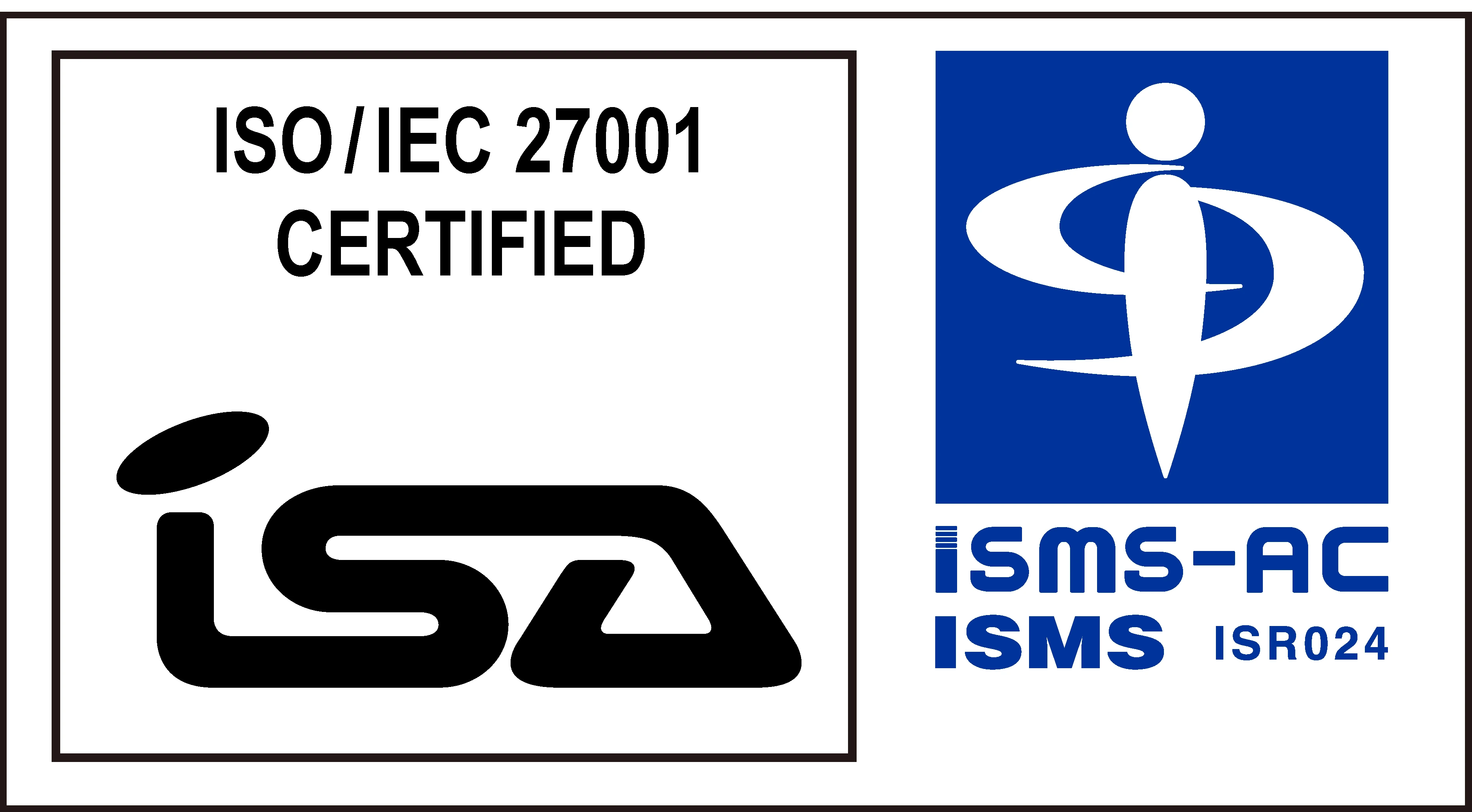 ISO/IEC 27001 認証マーク